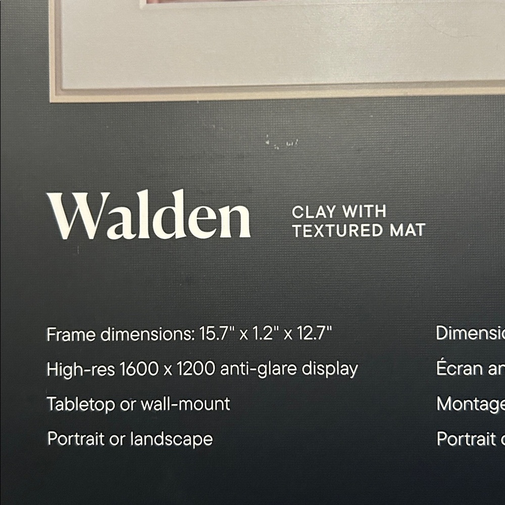 Aura Walden Digital Frame - Picture 2 of 3
